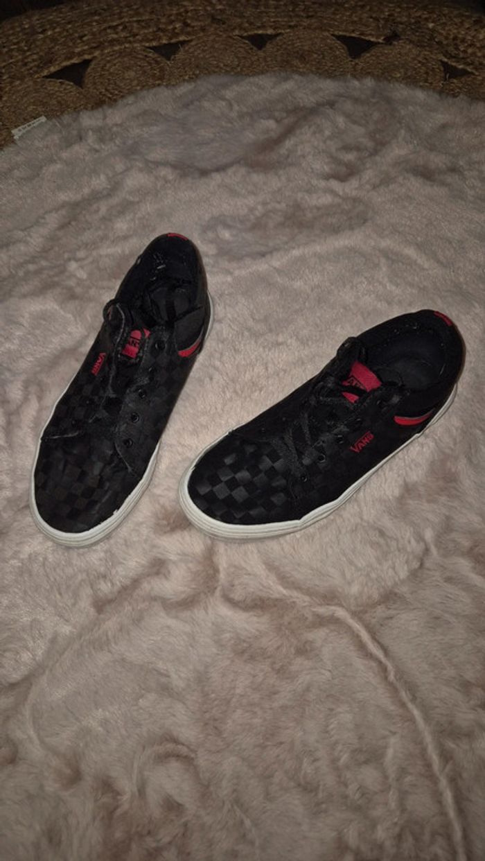 Vans Seldan damier noire đź’Ą Pointure 37