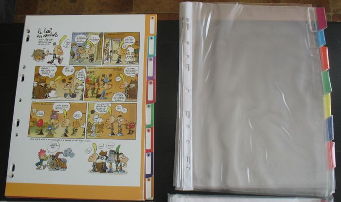 LOT DE 4 PAQUETS D'INTERCALAIRES - GRAND FORMAT - n°50 - photo numéro 2