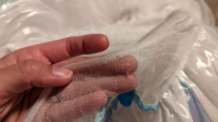 Robe mariée Ariel et bouquet Disneyland Paris 12 ans - photo numéro 5