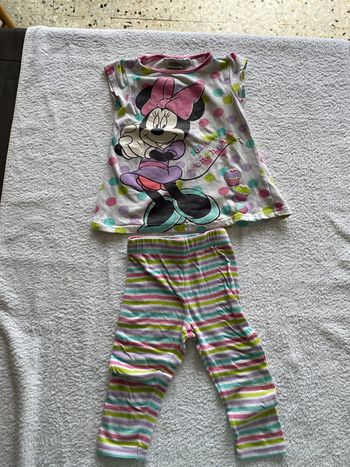 T24mois ensemble tee shirt + corsaire