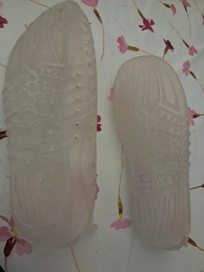 Chaussures de plage, piscine, blanches transparentes, unisexe - T31 - Tecnopro - photo numéro 3