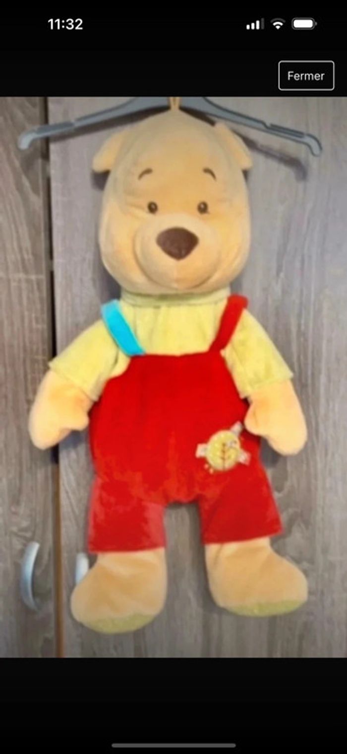 Grande peluche Winnie l’ourson