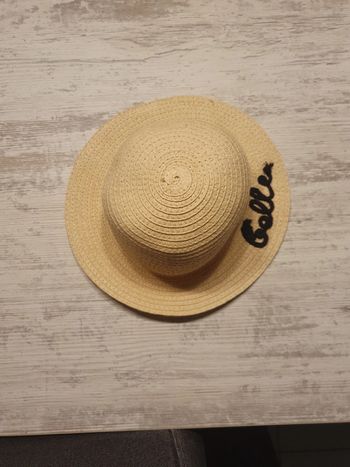 Chapeau de paille 45 cm kiabi
