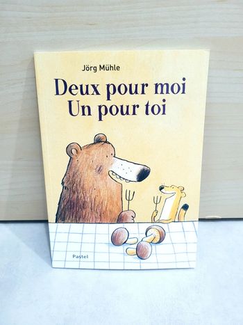 🌺 Livre (école des loisirs) : Deux pour moi un pour toi