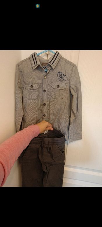 Ensemble chemise et pantalon 6 ans
