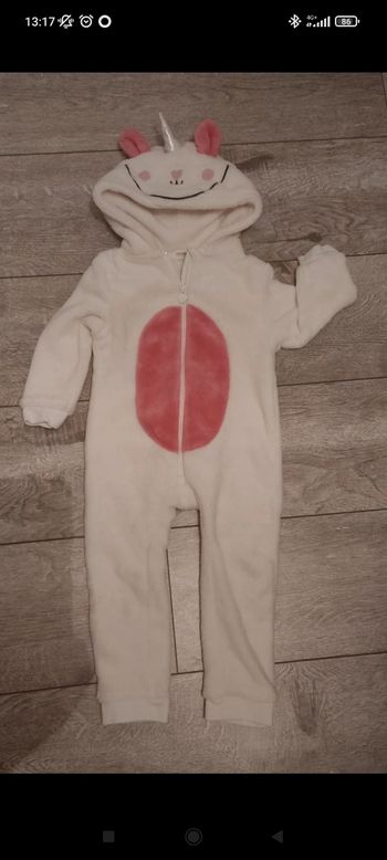 Sur pyjamas licorne orchestra 3 ans