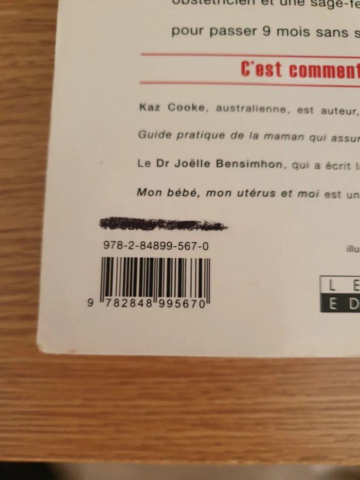 Livre mon bébé, mon  utérus et moi - photo numéro 3