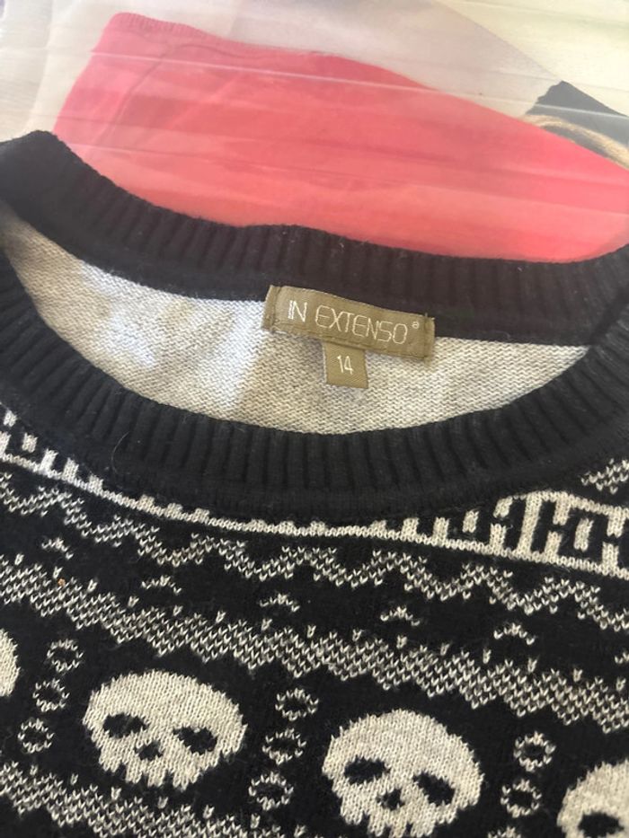 Pull taille 14ans marque in extenso - photo numéro 4