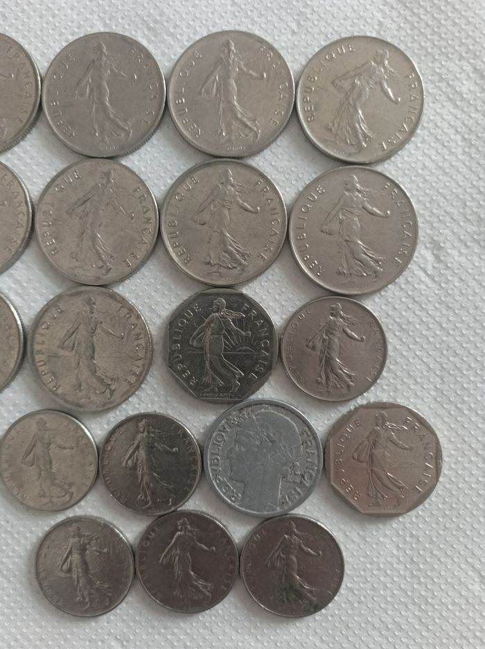 Lot de 20 pièces de monnaie France - photo numéro 3