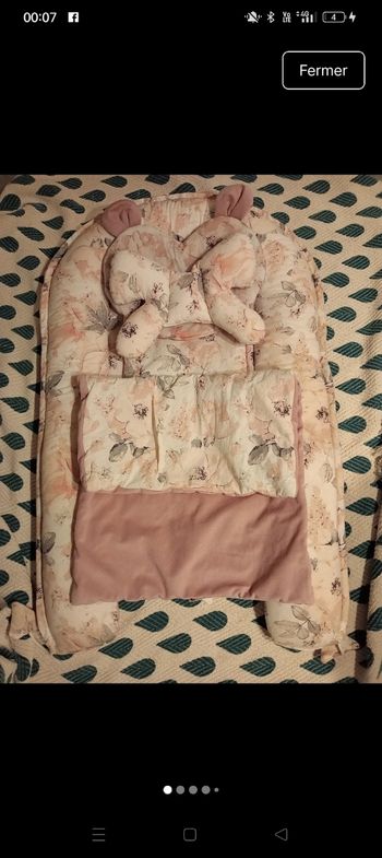 Réducteur de lit avc accessoires 