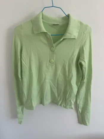 Petit pull vert clair