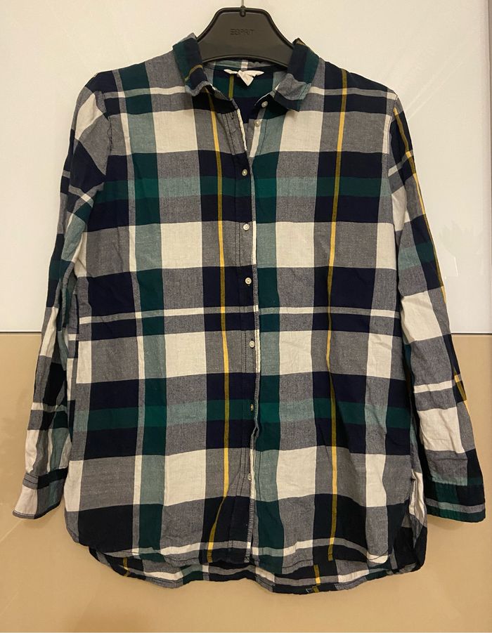 Chemise à carreaux 40