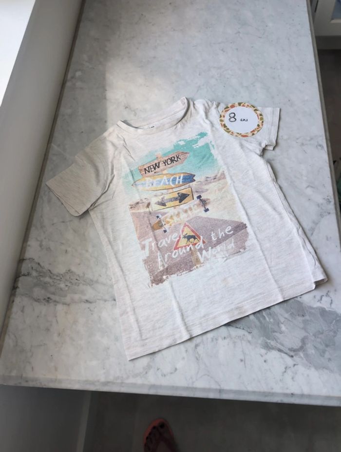 Tee-shirt surf 8 ans