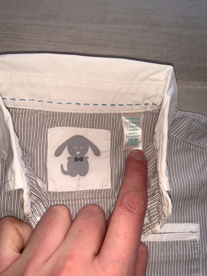 Chemise 6 mois - photo numéro 2