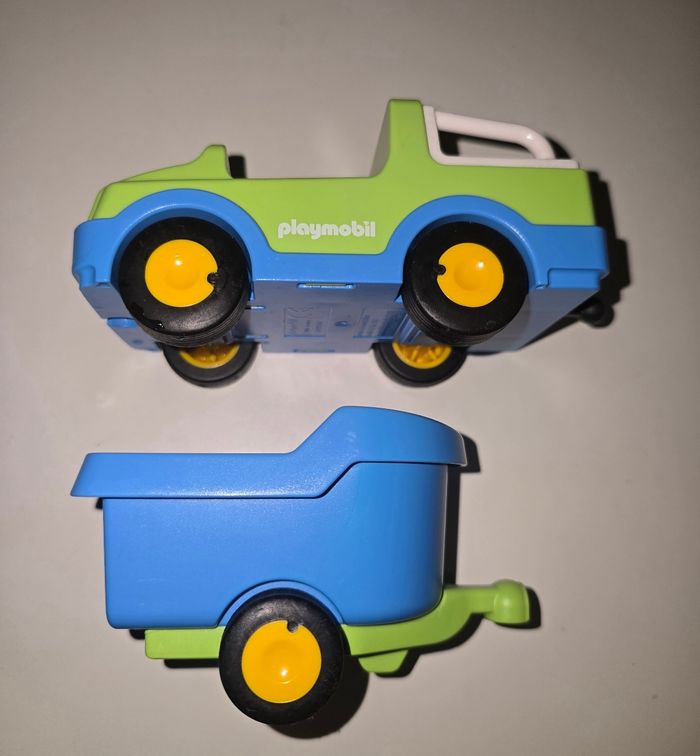 123 playmobil van + cheval 6958 complet - photo numéro 6