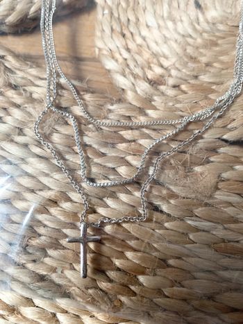 Collier religieux argent