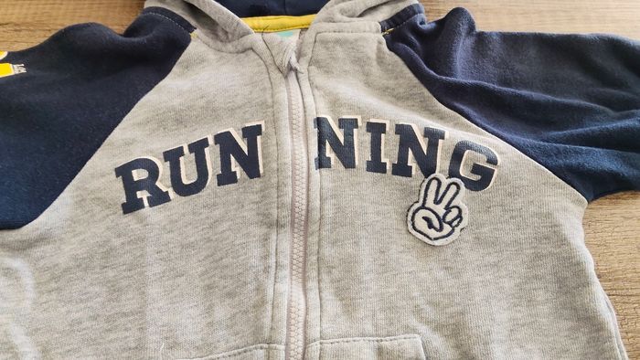 Veste zippée à capuche 36 mois - photo numéro 2