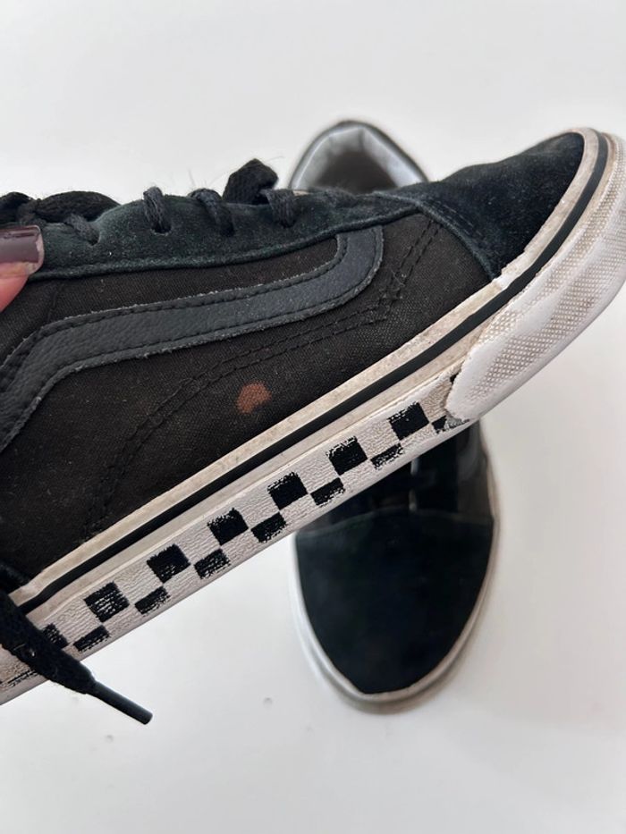 Vans Old Skool à damier – Taille 38 - photo numéro 4