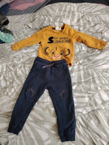 Ensemble roi lion 23 mois