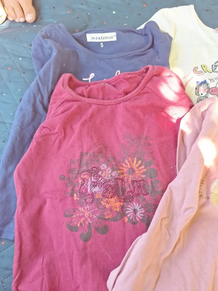 Lot tee-shirts - photo numéro 3