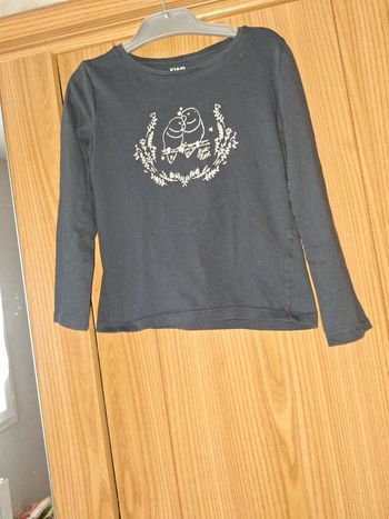 Tee shirt manches longues kiabi