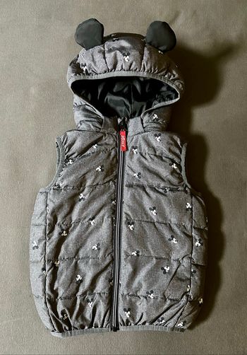 Veste sans manches garçon H&M Disney - Mickey – Gris – Taille 104