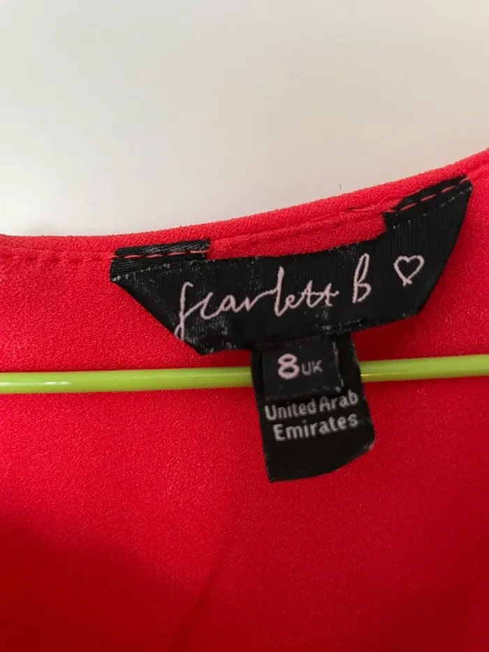 Robe corail Scarlett B - photo numéro 3