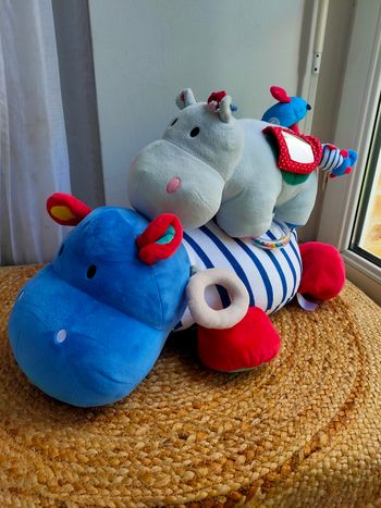Lot de 2 peluche d'activité Oxybul