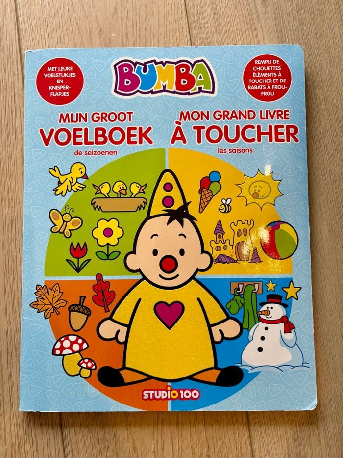 Bumba mijn groot voelboek/ mon grand livre à toucher