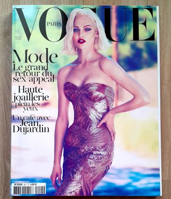 Magazine Vogue n°921 octobre 2011 spécial Jean Dujardin