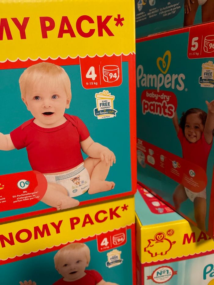 Pampers couche taille 4 - photo numéro 2