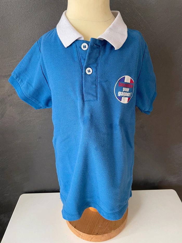 Tee shirt bleu garçon