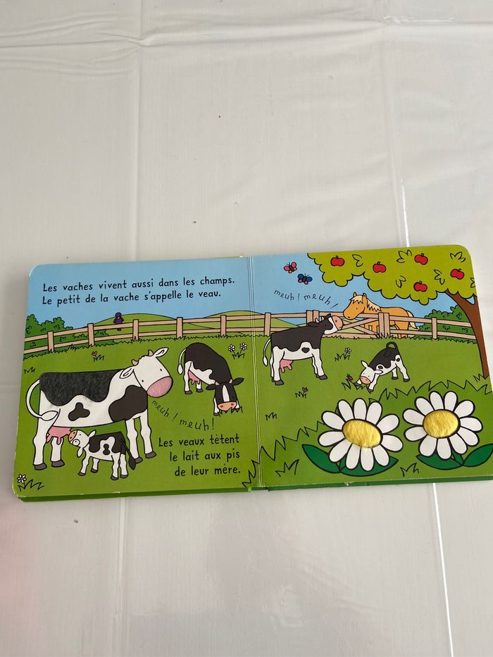 Livre à toucher la ferme - photo numéro 8