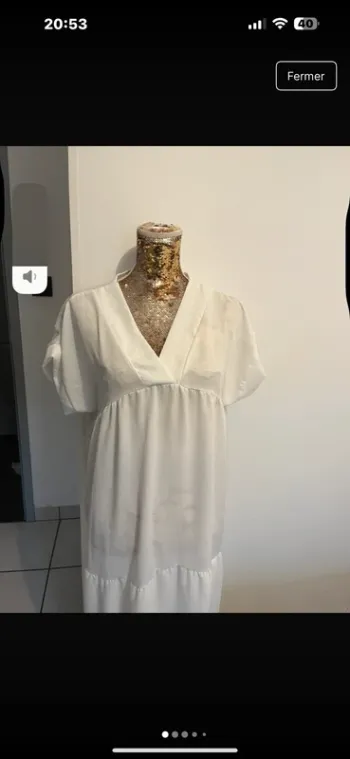 2 robes longues taille 36 et 38