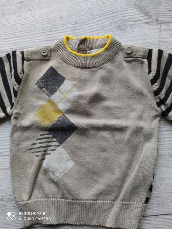 Pull kitchoun 3 mois