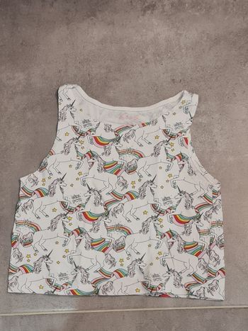Debardeur licorne primark 8-9 ans
