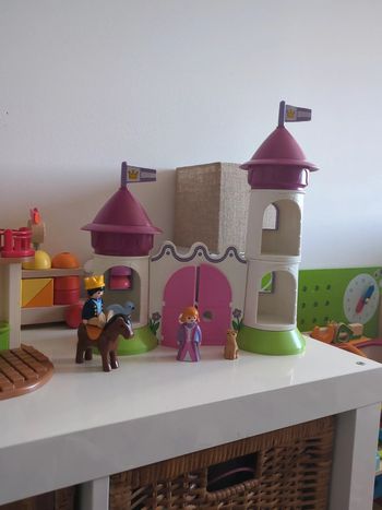 Playmobil 1 2 3 château Princesse n° 9389
