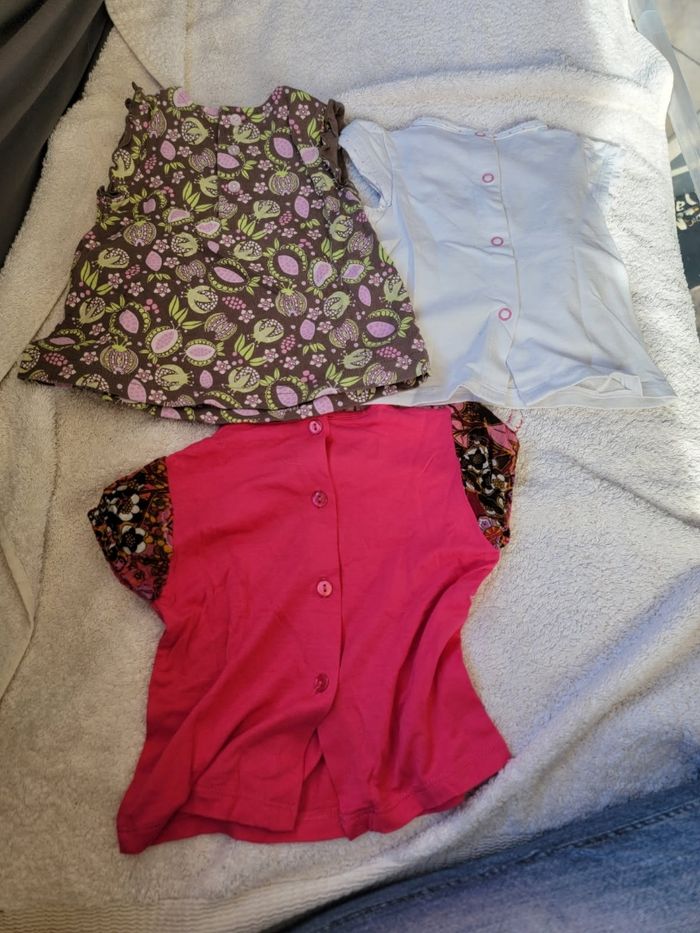 Lot de 6 tee-shirts d'été 6 mois - photo numéro 8