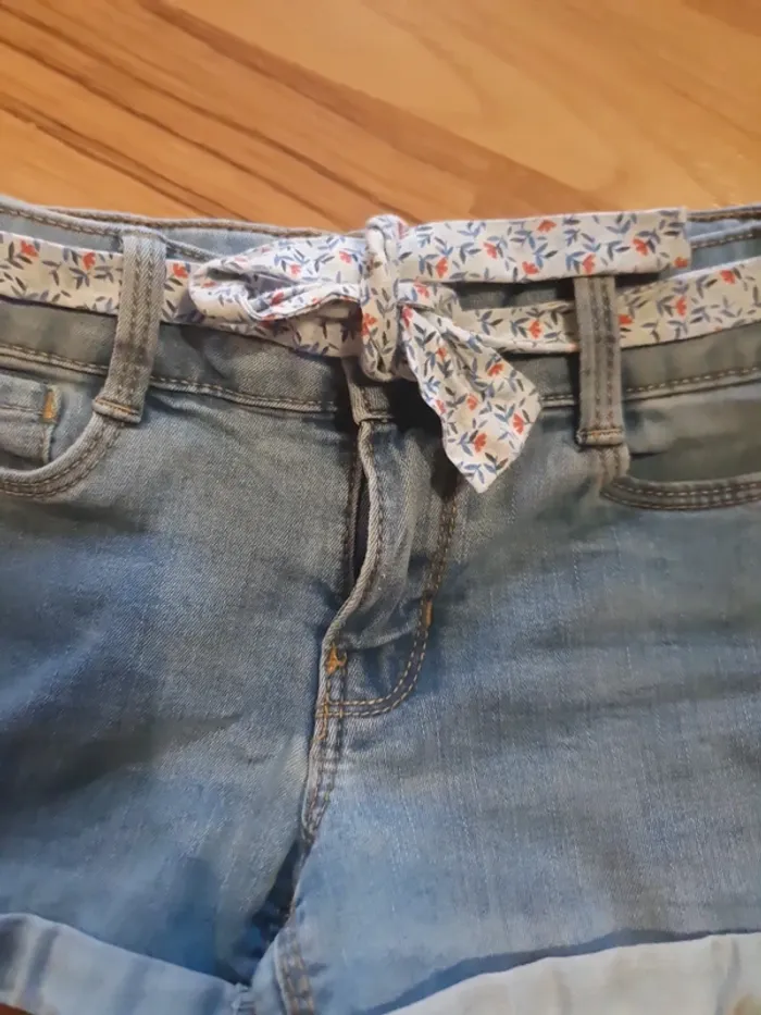 short en jean okaidi 5 ans - photo numéro 3