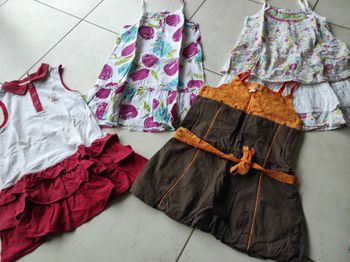 Lot 4 robes été orchestra 8 ans