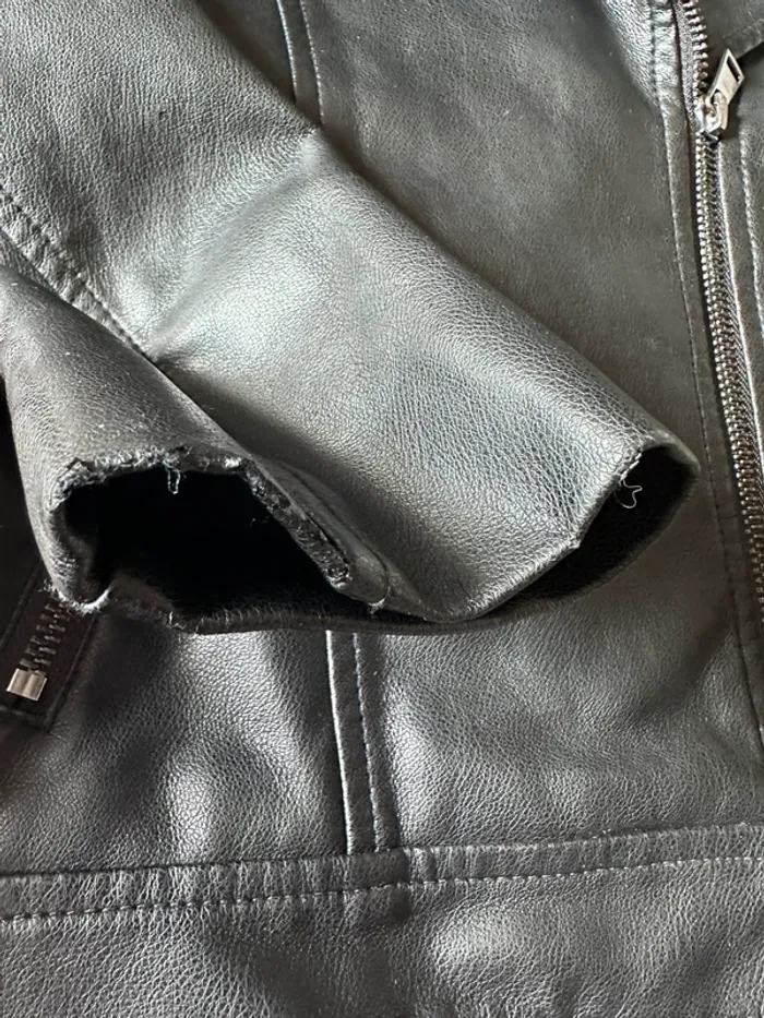 Veste simili cuir - photo numéro 3