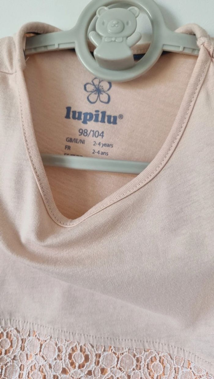 T-shirt broderie lupilu 2-4ans 98-104 - photo numéro 4