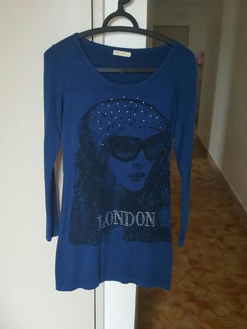 Robe avec motifs imprimés