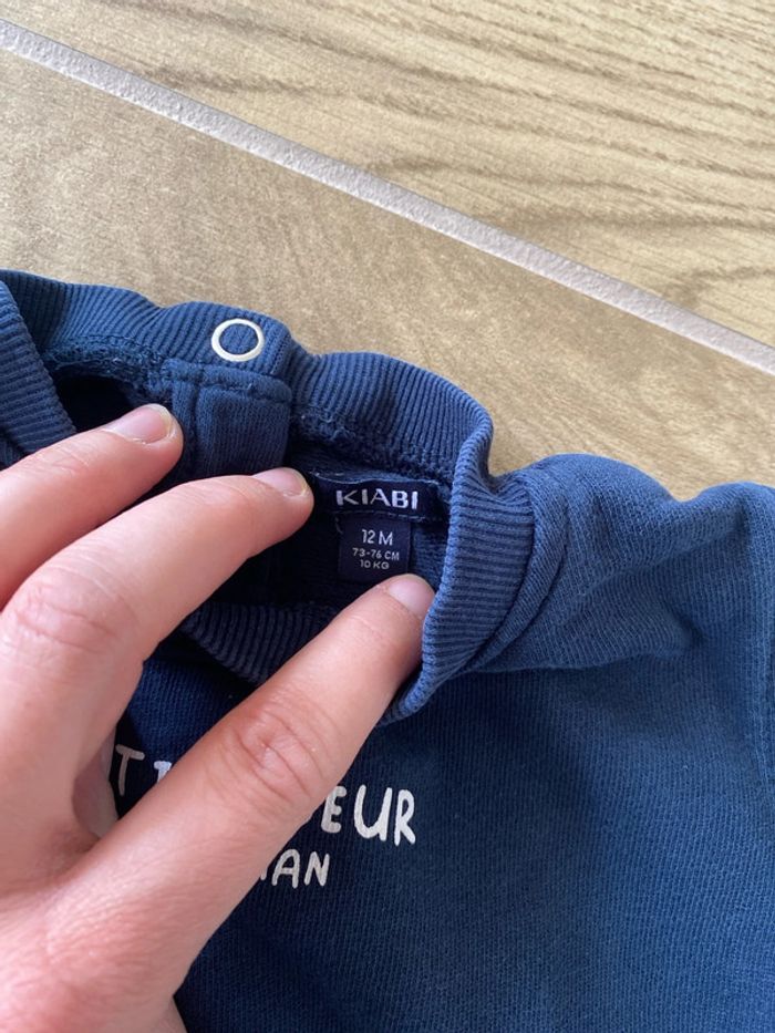 Pull 12 mois kiabi petit cœur de maman - photo numéro 2