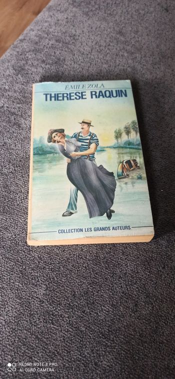 Livre Therese raquin