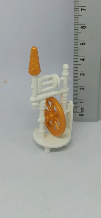 Accessoire meuble rouet pour princesse playmobil