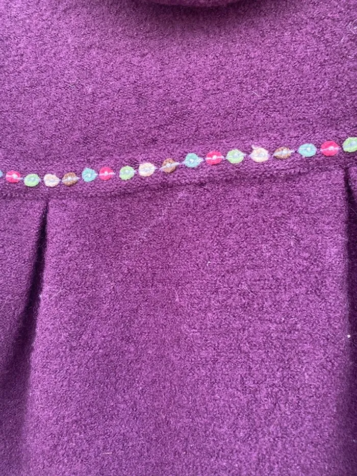 Beau manteau veste parka en pur laine DPAM 23 mois 2 ans - photo numéro 11