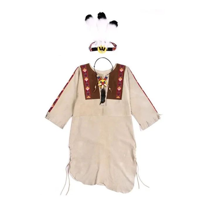 Déguisement complet indienne enfant