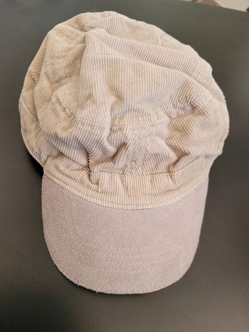 Casquette velour