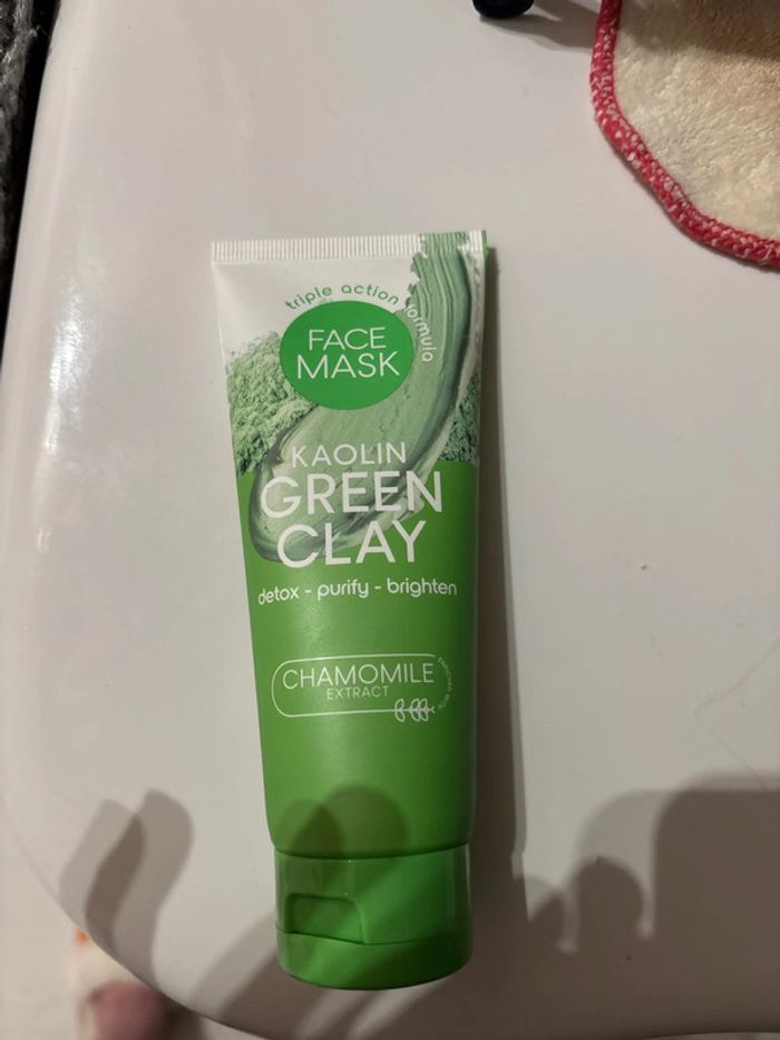 Face mask Green clay